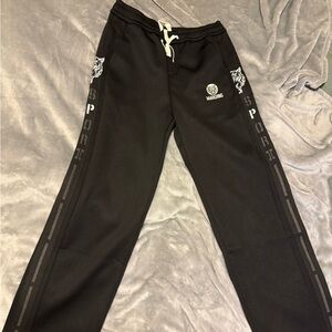 Black Joggers with Sporty Design